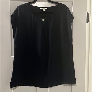 Banana Republic Relaxed Navy Blue Blouse